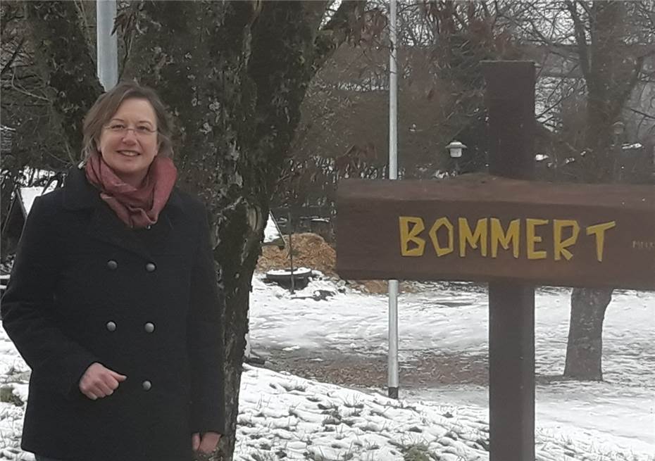 Karin Küsel informierte sich am Bommert