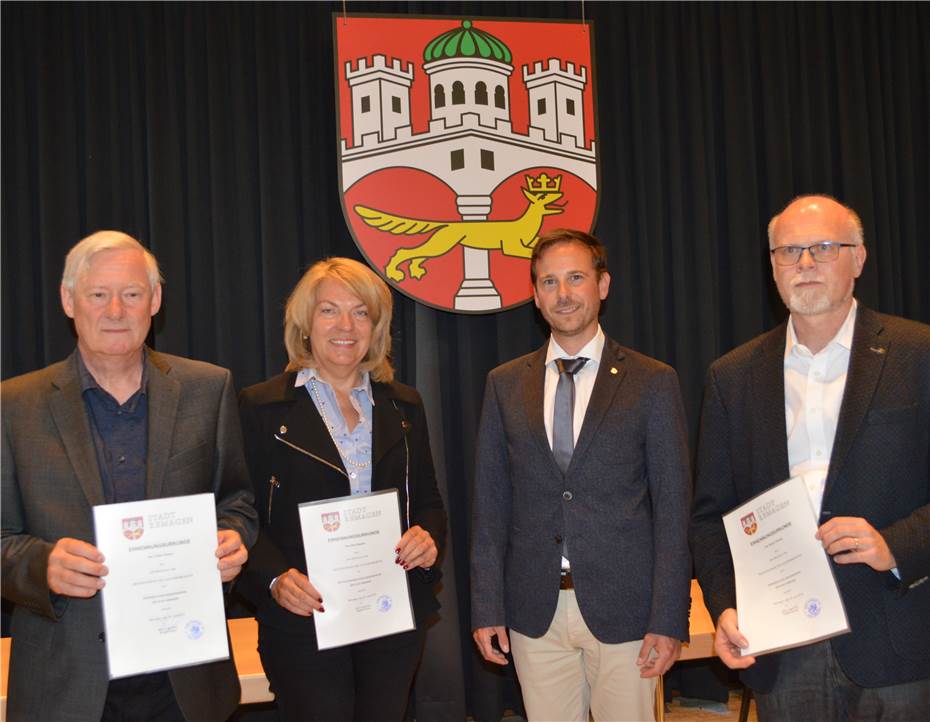 Rat wählte Rita Höppner, Volker Thehos und Rainer Doemen zu Beigeordneten