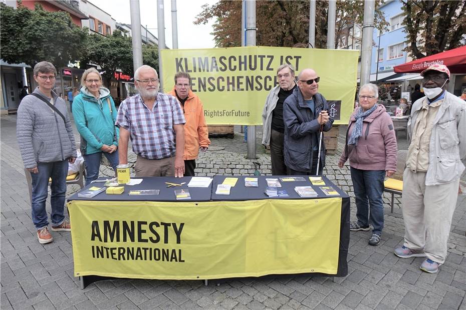 Amnesty International in Neuwied: „Klimaschutz ist Menschenschutz“