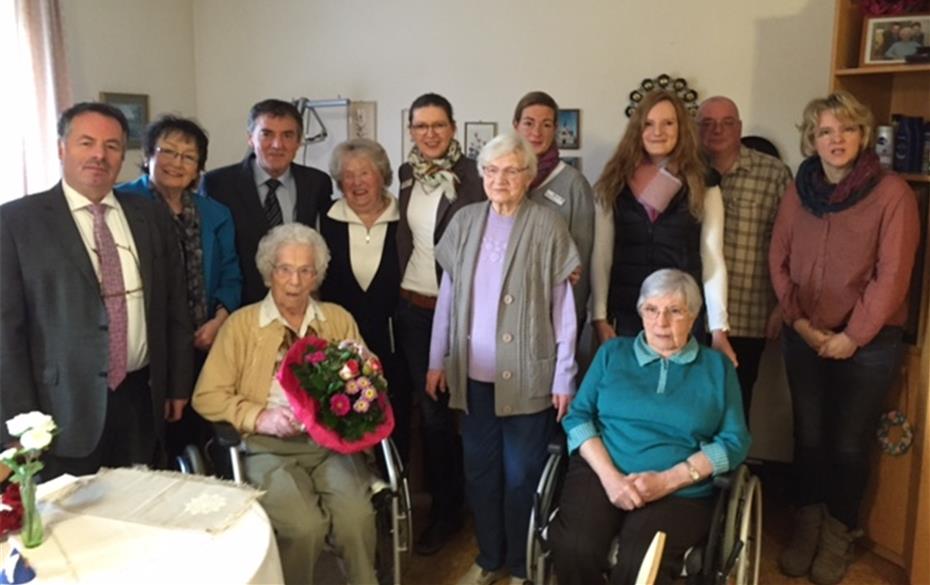 Anna Küpper feierte Ende
Dezember ihren 107. Geburtstag