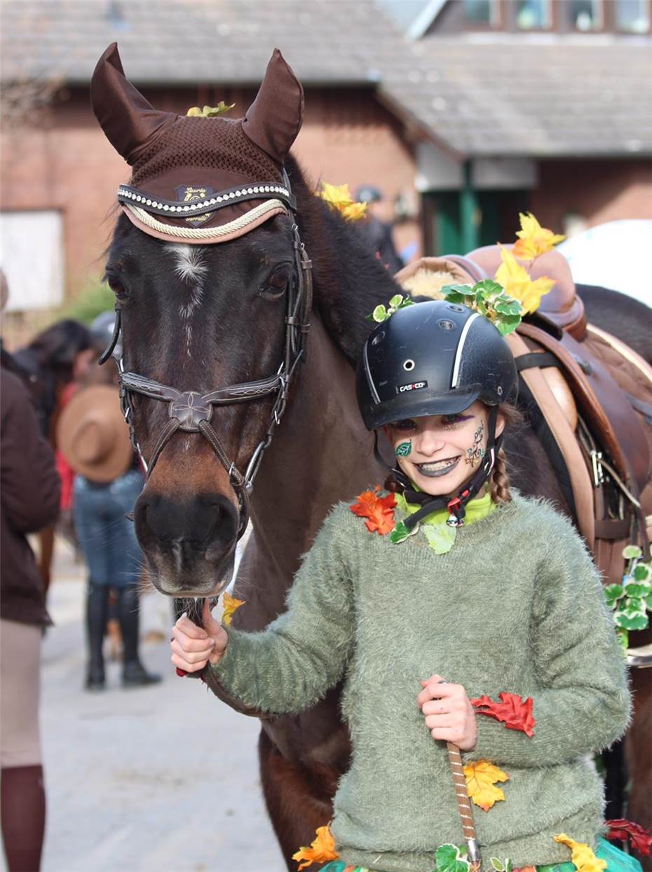 Junge Reiter feierten
mit ihren treuen Pferden