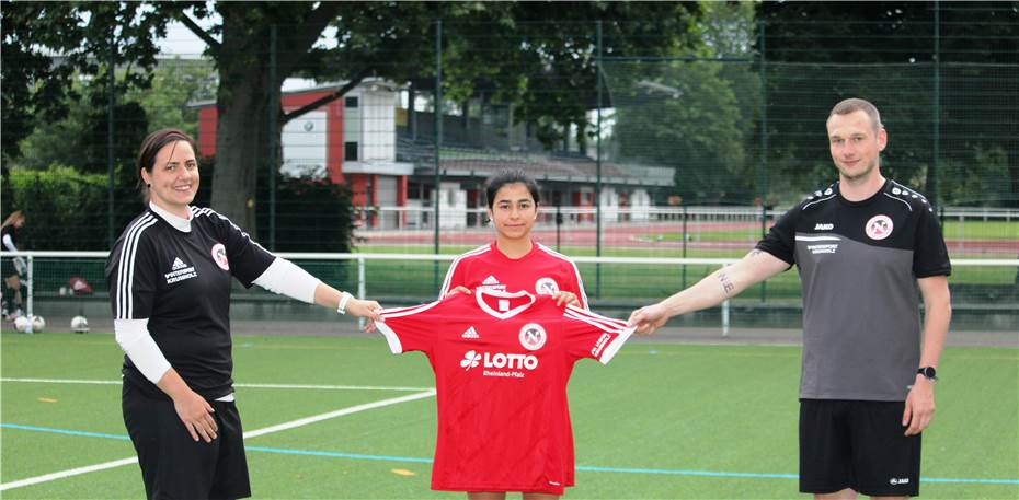 Arina Abdou spielt im Regionalligateam