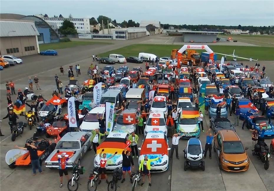 Größte E-Mobil-Rallye zu Gast