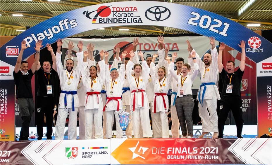 Silber-Jubel der Karate-Damen bei den „Finals 2021“