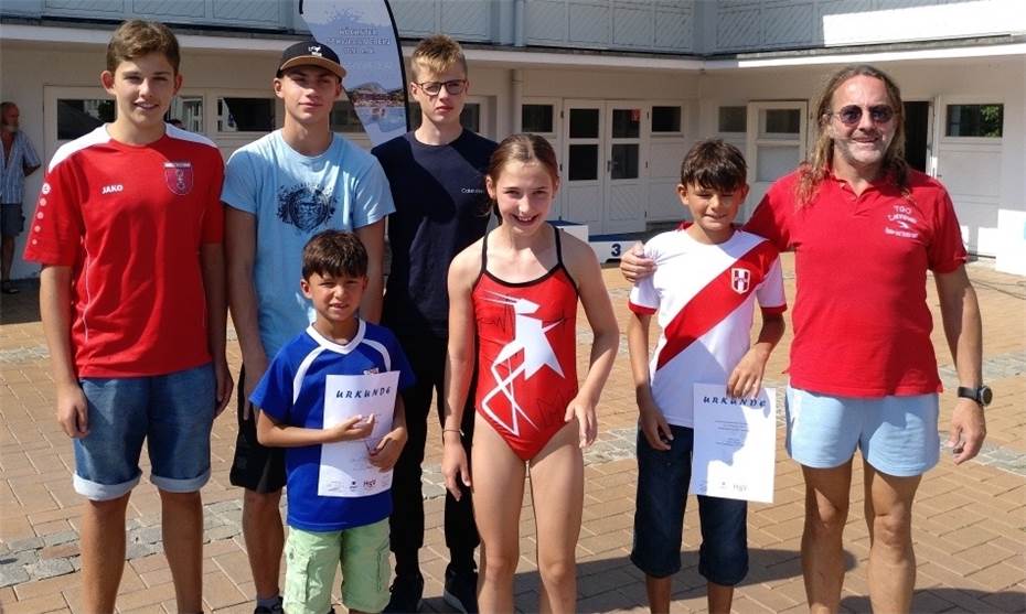 Junge Wasserspringer erfolgreich in 2019