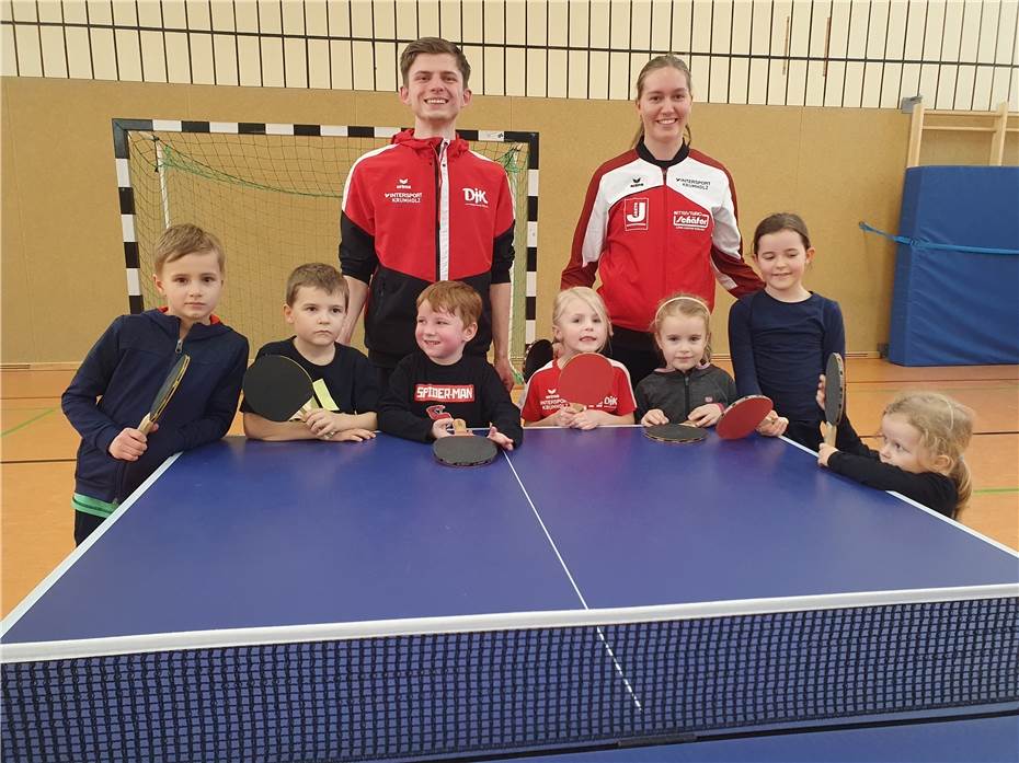 Tischtennisabteilung startet
neues Kinder- und Jugendtraining