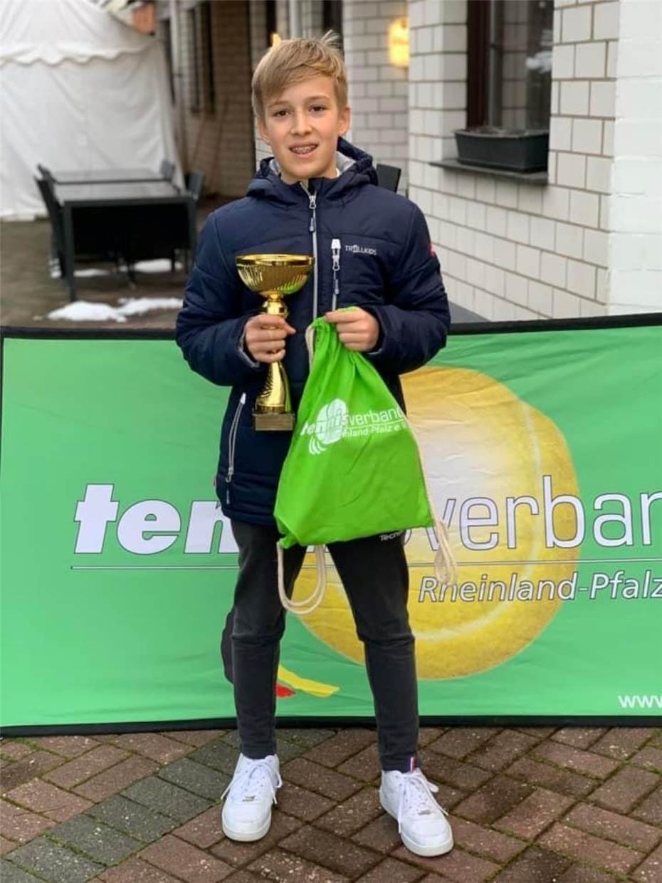 Finn Klemen neuer
Rheinland-Pfalz Meister U 14