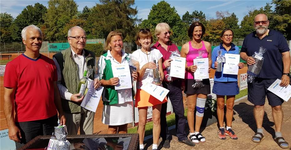 Zwölfte offene Rheinbacher
Tennis-Stadtmeisterschaften-Teil zwei