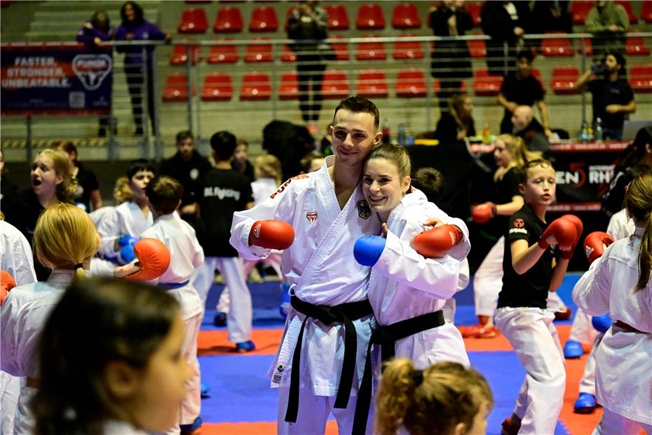 1.000 Karateka aus 19 Nationen kämpften am Ring