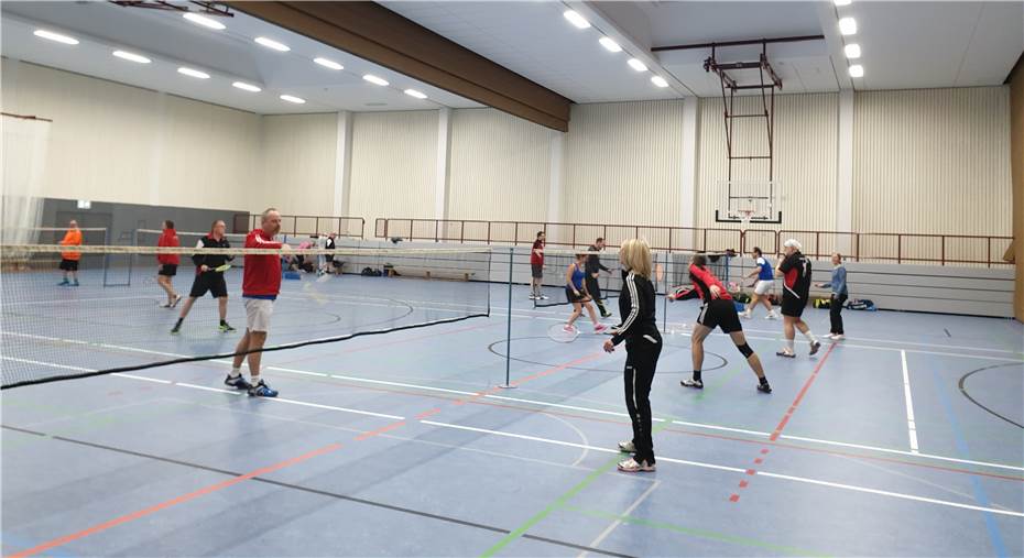 Abteilung Badminton
nimmt Training wieder auf