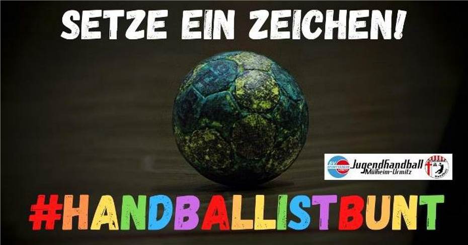 Zeichen gegen Rassismus, Homophobie und Ausgrenzung im Handball
