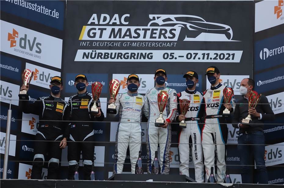 Ricardo Feller und Christopher Mies sind die Deutschen GT-Meister 2021