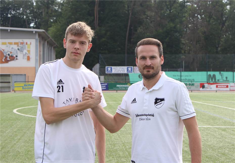 Nils Wambach verstärkt
die Bezirksligamannschaft