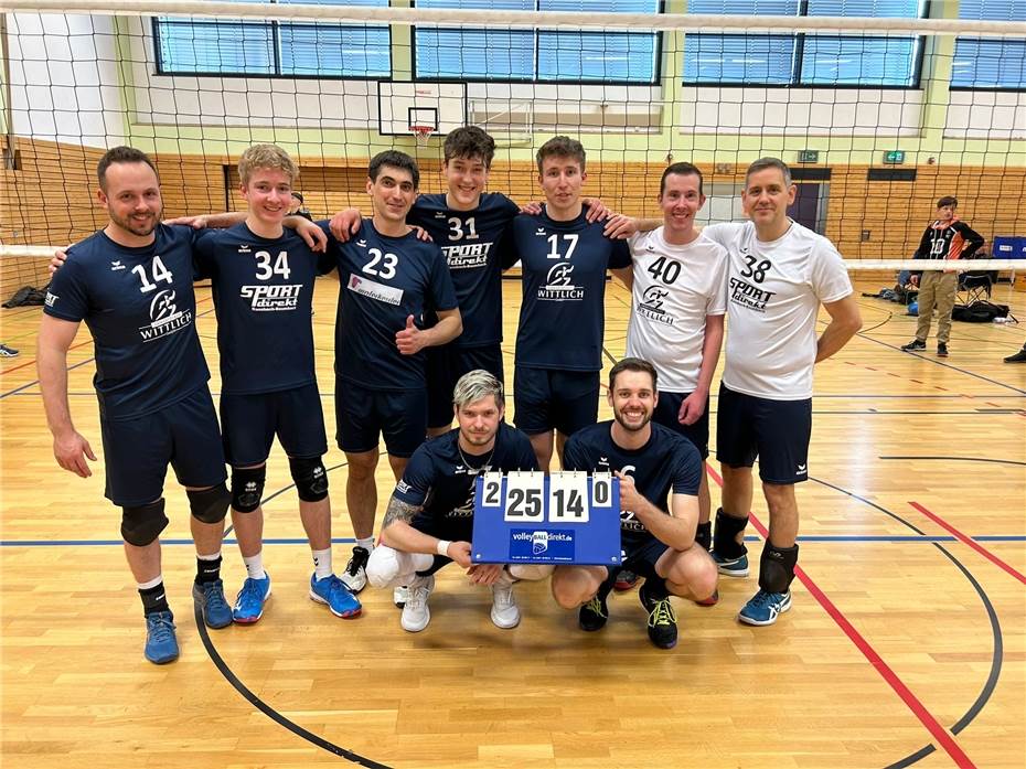 Westerwald Volleys 2
sind Rheinlandpokalsieger!