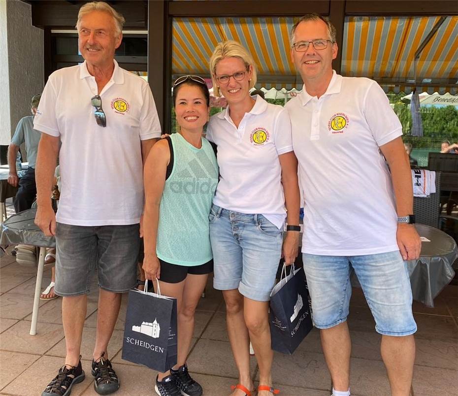 Der TC stellt vier der sieben
Tennis-Senioren-Deichstadtmeister