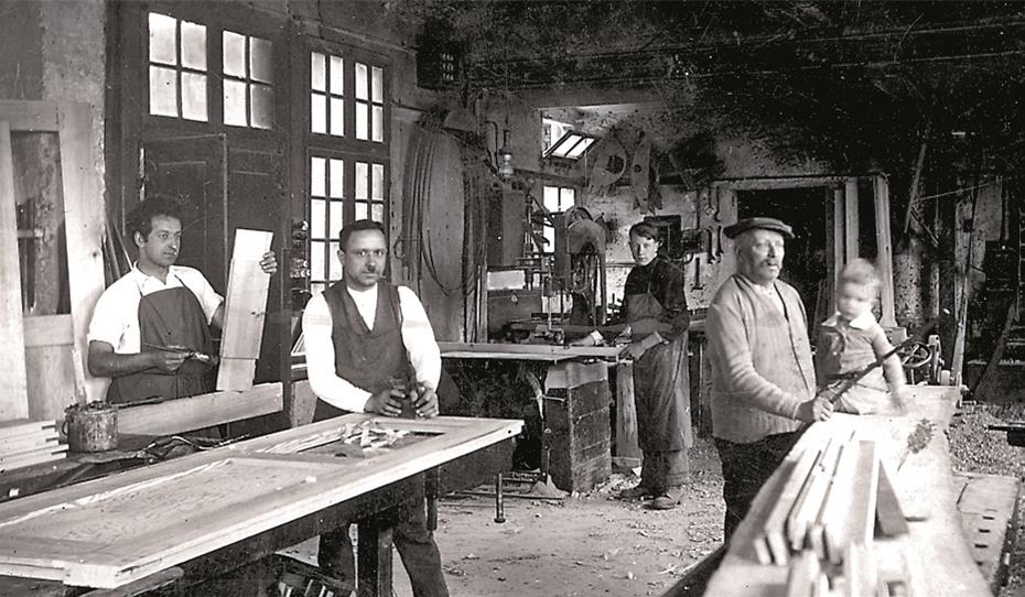 Eine nostalgische Zeitreise zurück zu den Anfängen des Fritzdorfer Holzhandwerks