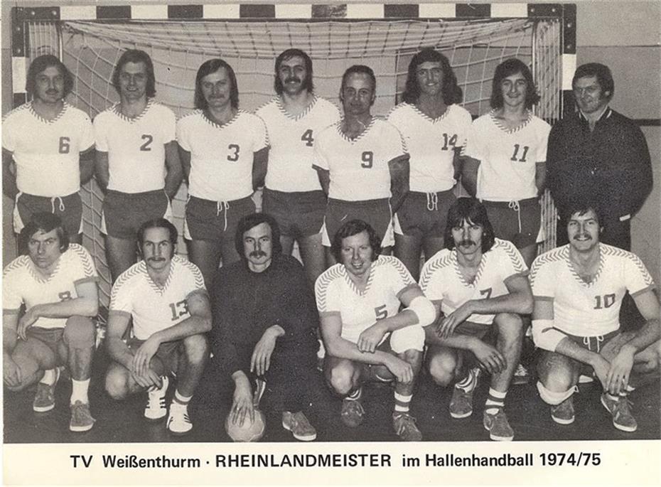 Treffen des ehemaligen
Handball-Rheinlandmeisters
