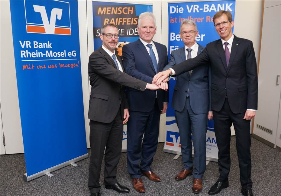 VR-Bank Neuwied-Linz und
VR-Bank Rhein-Mosel fusionieren