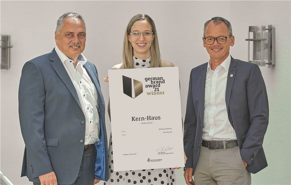 Kern-Haus gewinnt zum zweiten Mal den German Brand Award
