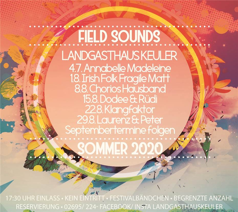 Field Sounds Konzerte
für Jung und Alt